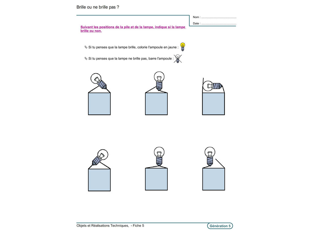 Fiche exercice pédagogique cycle 3-SEGPA