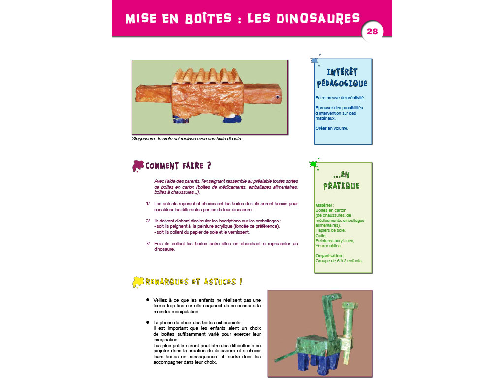 Séance activité - Arts visuels en Maternelle et CP