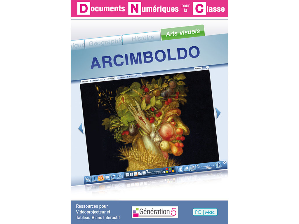 Logiciel Arcimboldo et ses oeuvres