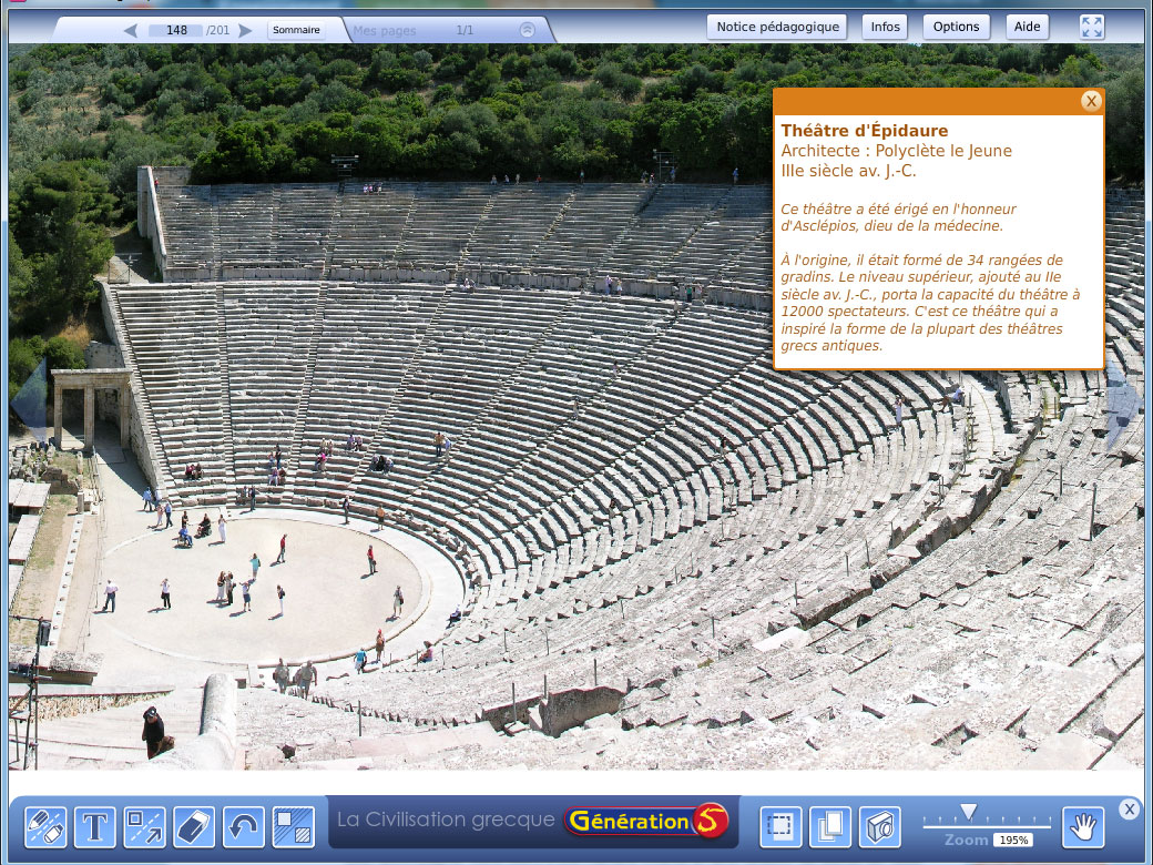 Présentation du Théâtre d'Épidaure