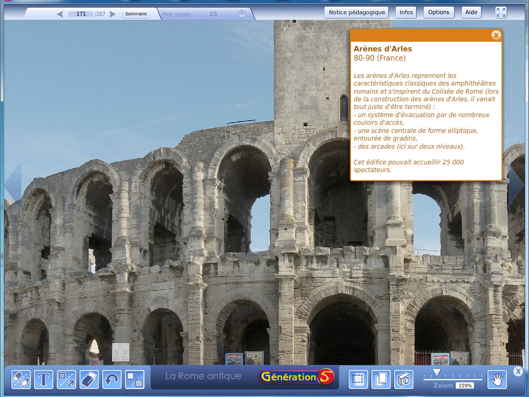 Photo des arène d'Arles