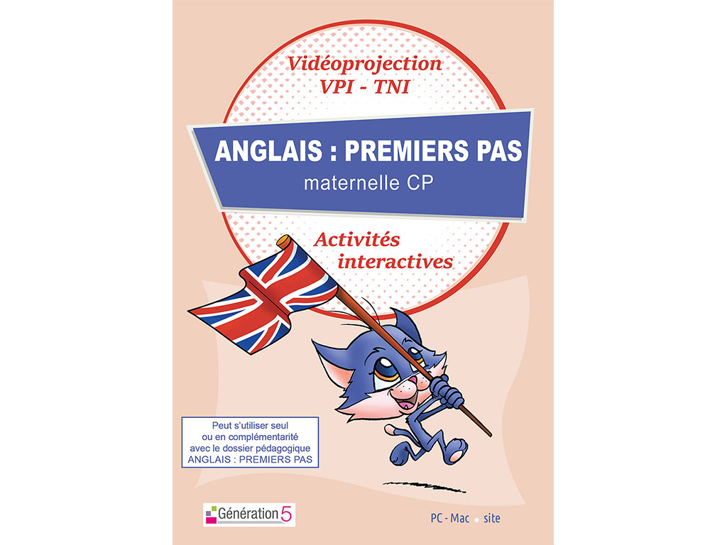 Logiciel Anglais : premiers pas (Ressources TBI - Vidéoprojection)