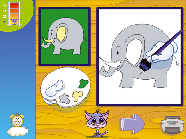 Logiciel exercice formes et couleurs