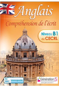 Anglais – Compréhension de l'écrit Niveau B1