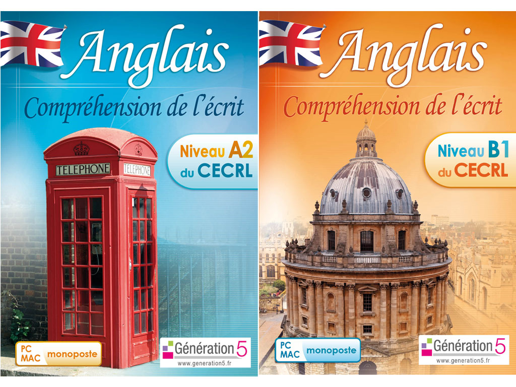 Logiciels Anglais - Compréhension de l'écrit A2-B1