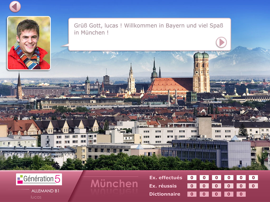 Introduction exercice Allemand B1