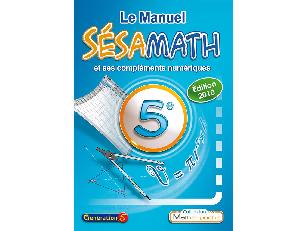 Manuel Sésamath 5e (éd. 2010)