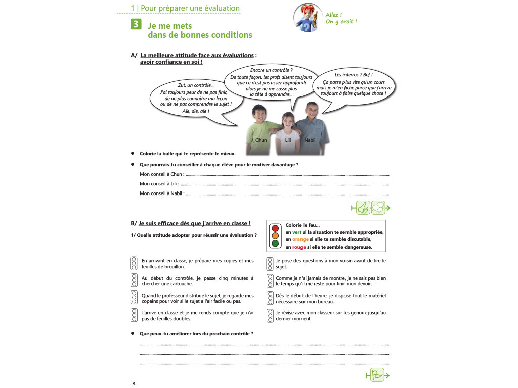 Cahier d'activités - préparer une évaluation 6e-5e