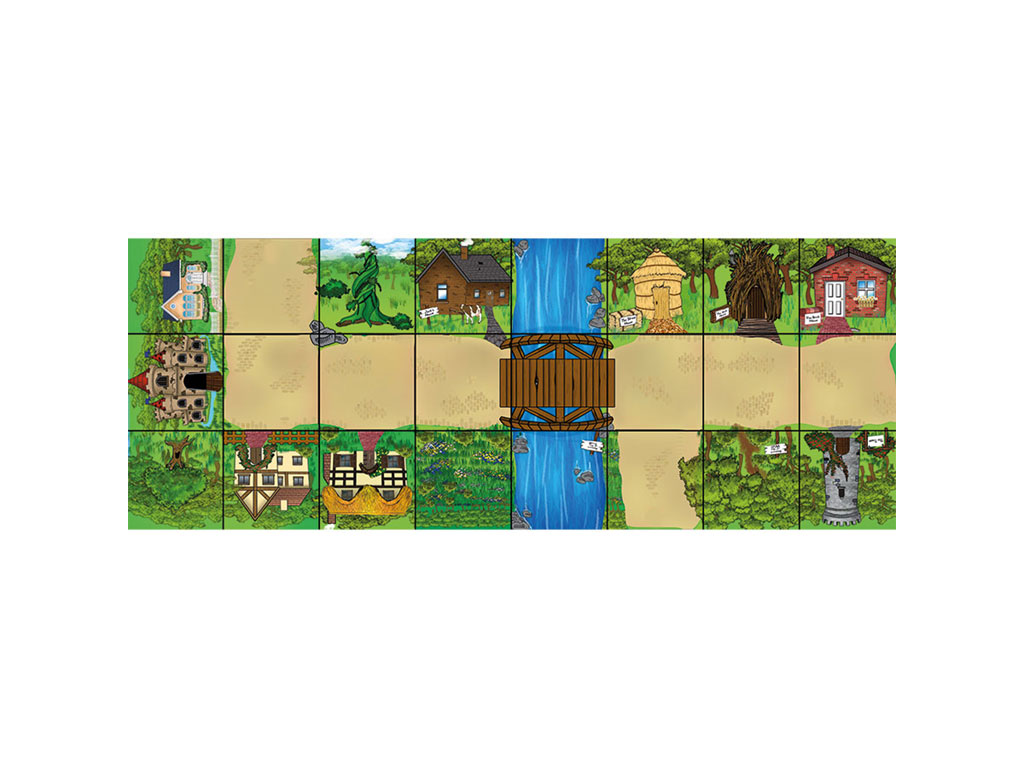 Tapis des contes pour robots pédagogiques