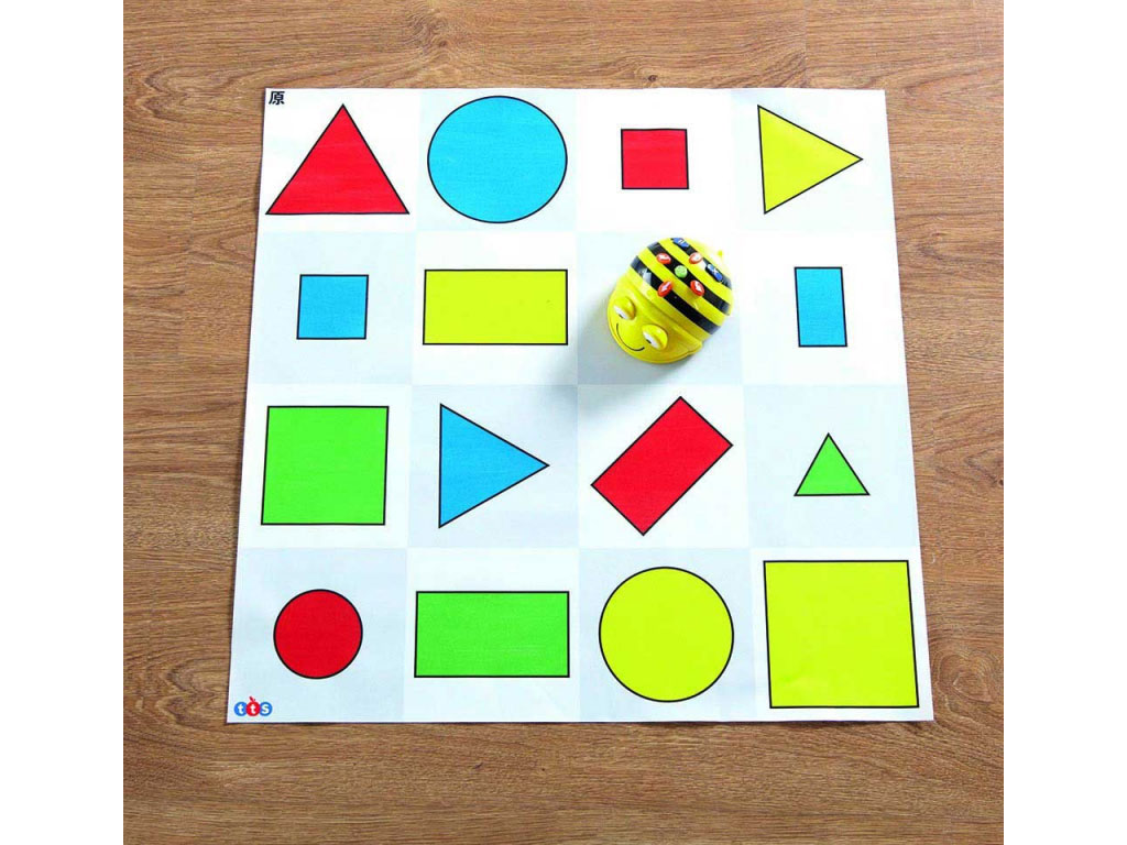 Tapis formes pour robots pédagogiques