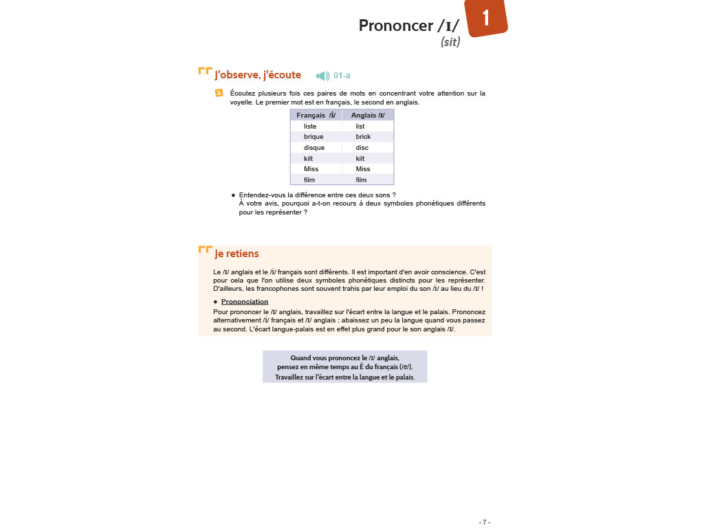 Règle de prononciation - Bien prononcer l'anglais pour les francophones
