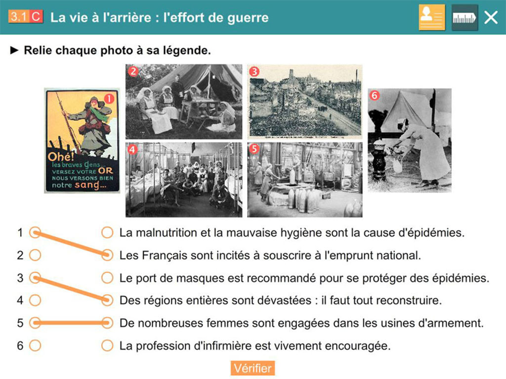 Exercice Histoire CM2