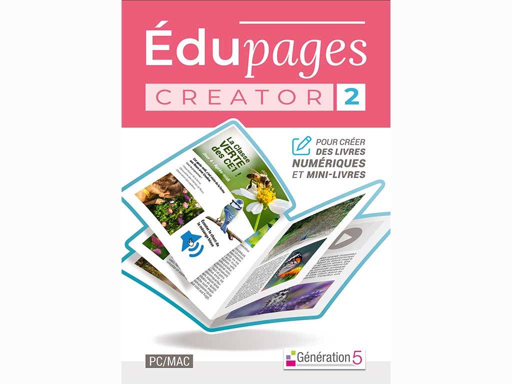 Logiciel Edupages Creator