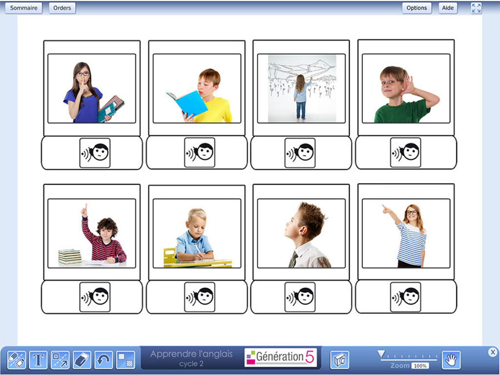 Activité - Apprendre l'anglais Cycle 2 (Ressources TBI-Vidéoprojection)