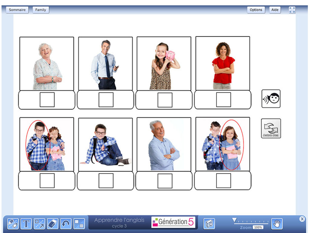 Activité - Logiciel Anglais Cycle 3