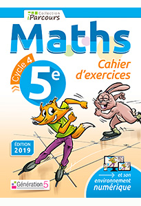 Cahier d'exercices iParcours Maths 5e (éd. 2019)