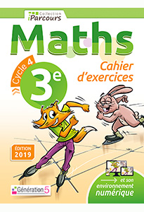 Cahier d'exercices iParcours Maths 3e (éd. 2019)
