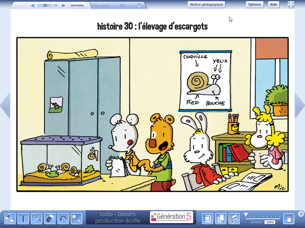 Histoire Logiciel Lire avec Ludo