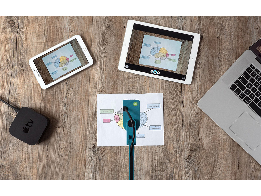 Utilisation visualiseur G5-VZ-X avec tablette, smartphone et pc