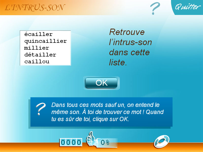 Logiciel exercice Français 4e