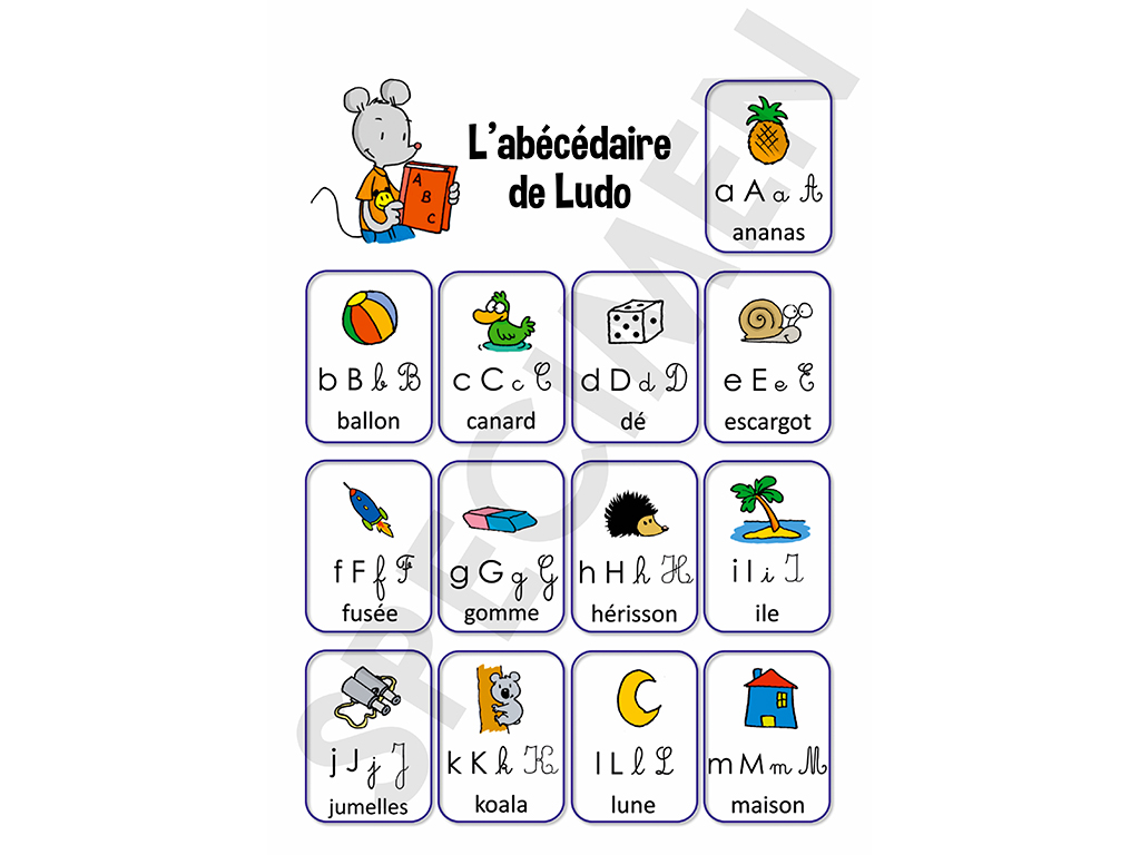 Abécédaire du manuel Ludo