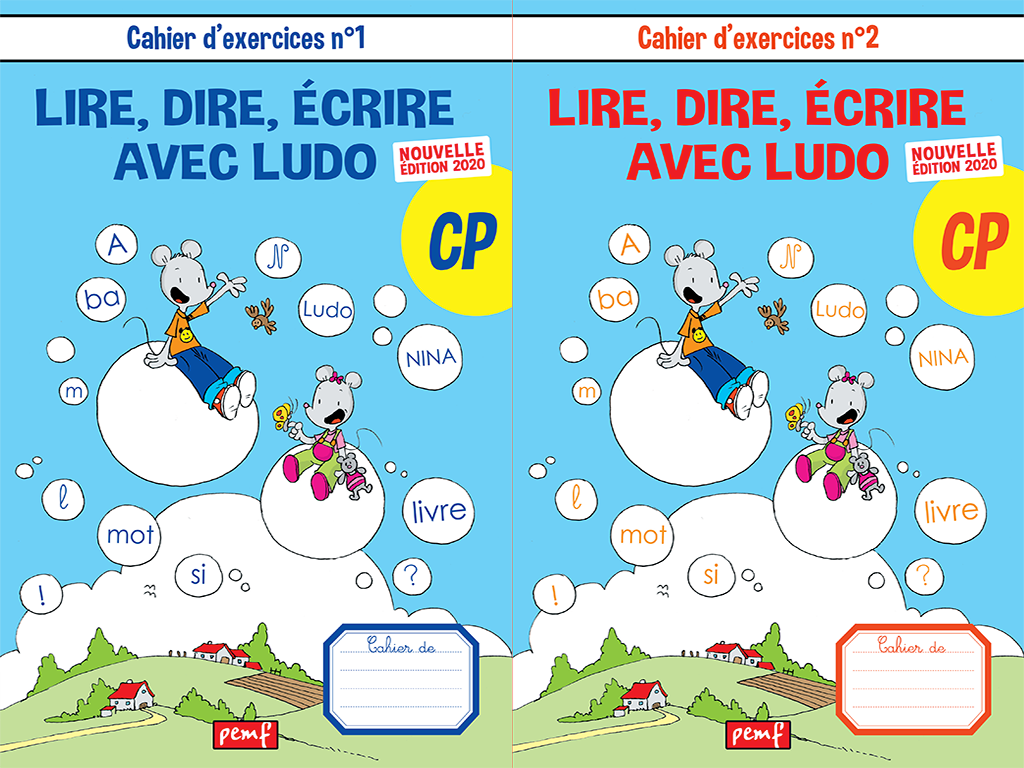 2 Cahiers d'exercices Ludo - CP