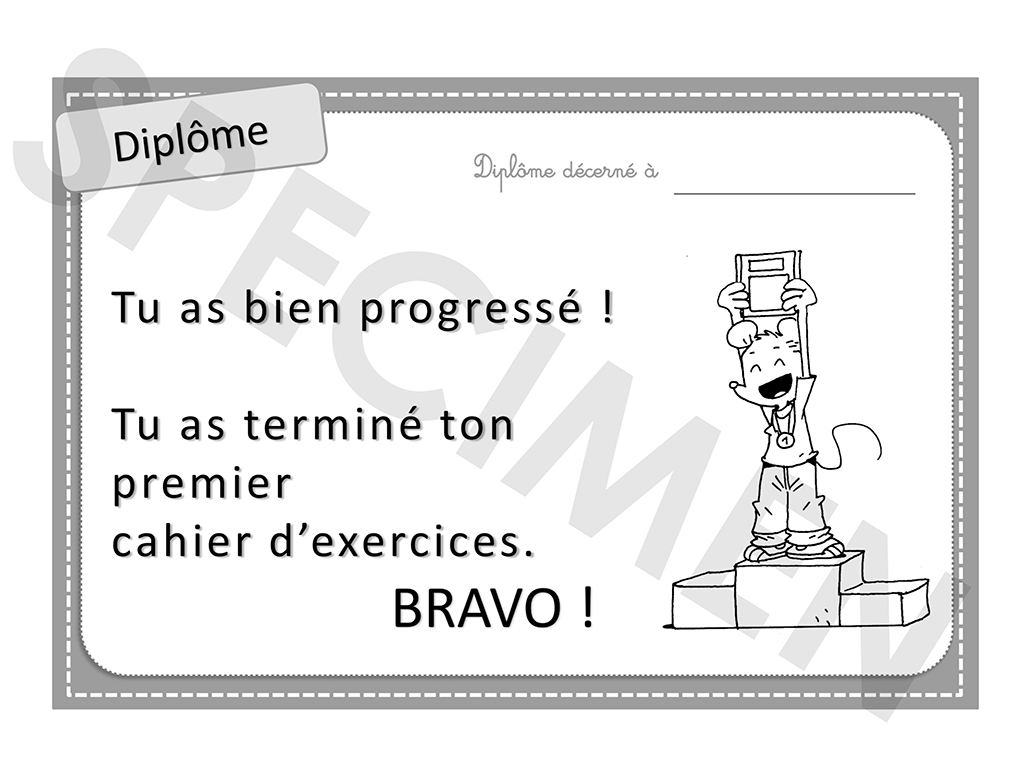 Cahiers Ludo - Diplôme