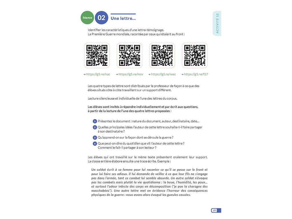 QR-codes - Enseigner l'oral