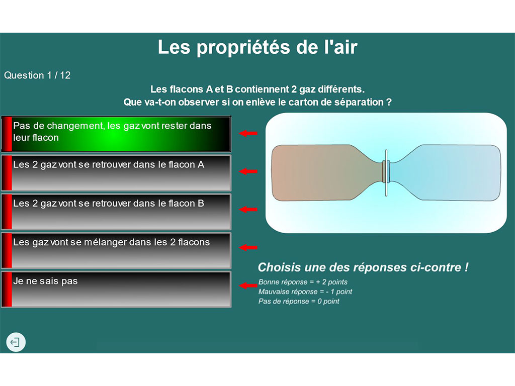 Test de connaissance chimie collège - AniPhysique - AniChimie