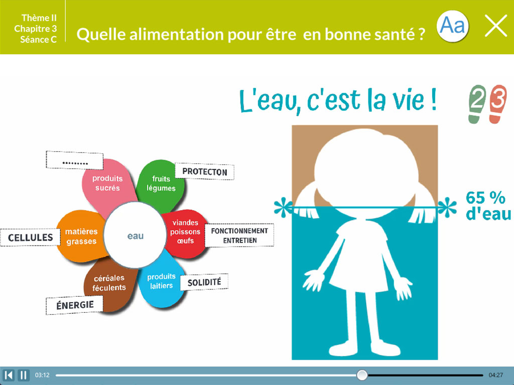 Vidéo de cours - Quelle alimentation pour être en bonne santé ?