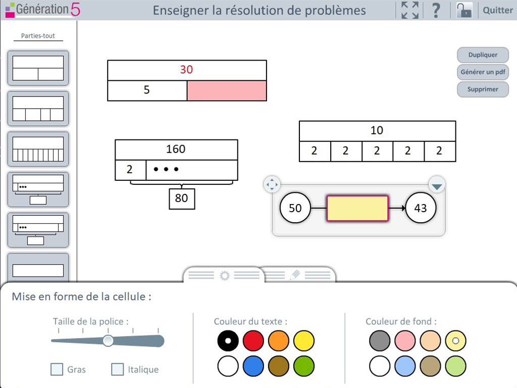 Logiciel de modélisation en barres Maths en-vie