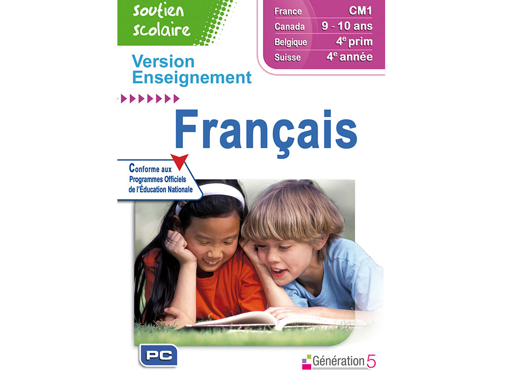 Logiciel Soutien scolaire Français CM1