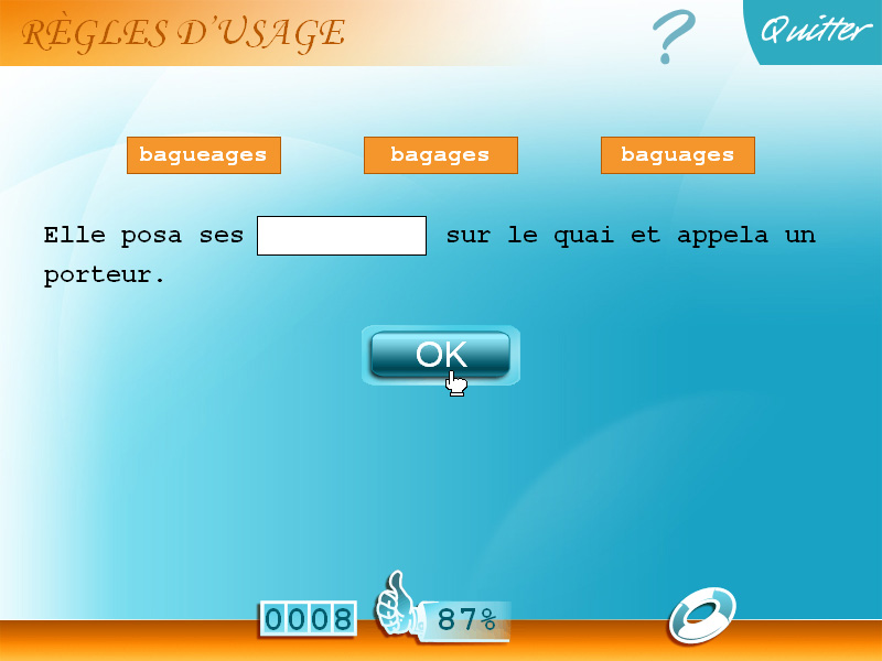 Règles de français CM1