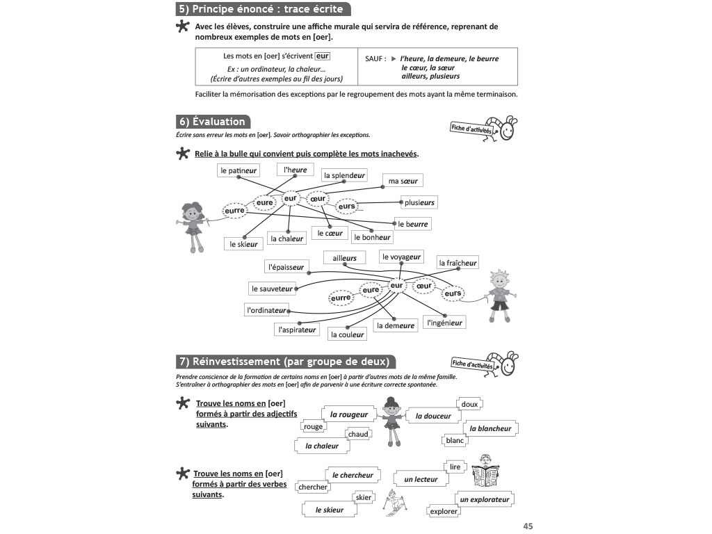 Fiche pour l'enseignant - évaluation CE2