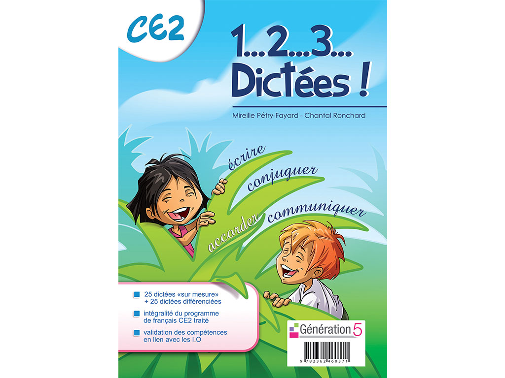 Dossier pédagogique 1, 2, 3... dictées CE2