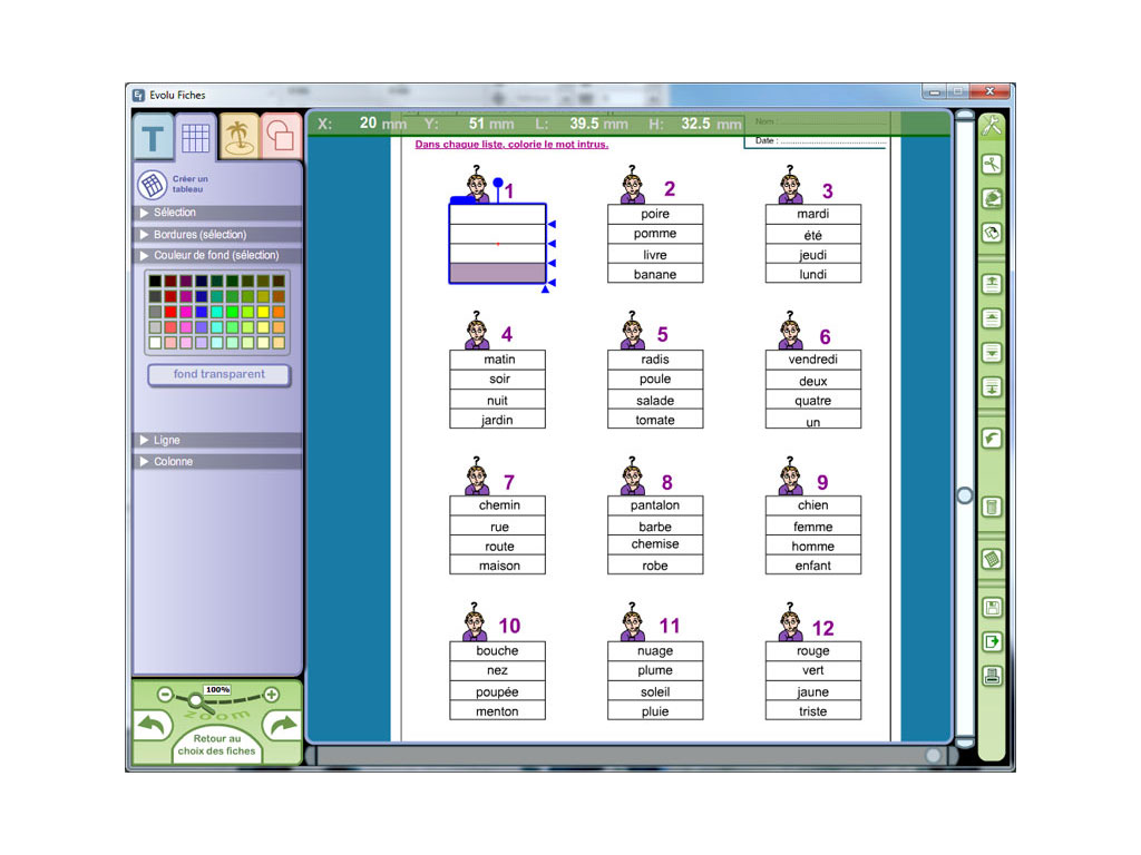 Logiciel exercice de lecture au CP