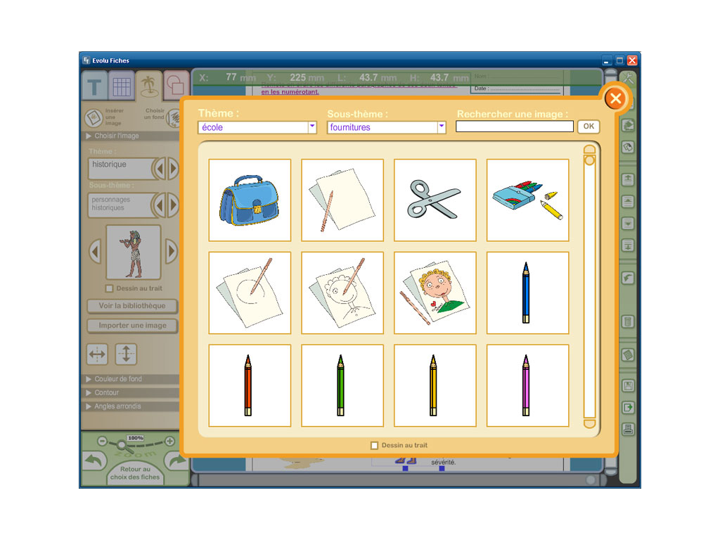 Logiciel exercice de lecture au CE2, CM1, CM2